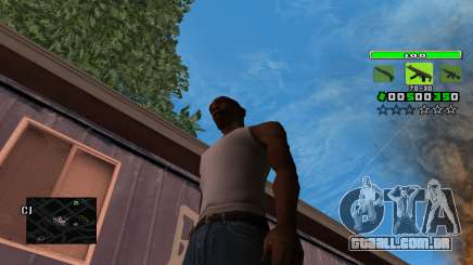 Light Green C-HUD para GTA San Andreas