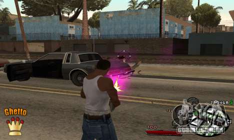 C-HUD Ghetto King para GTA San Andreas