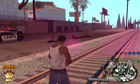 C-HUD Ghetto King para GTA San Andreas