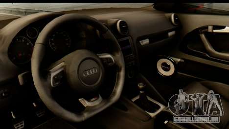 Audi S3 2007 Camber Edit para GTA San Andreas
