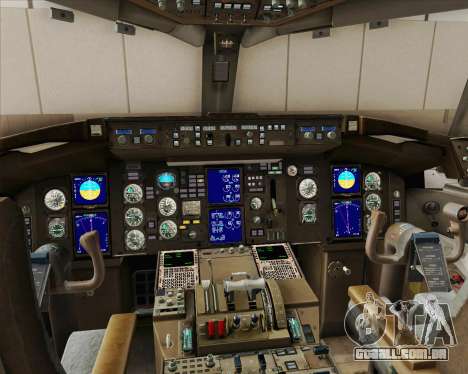 Boeing 757-200 Continental Airlines para GTA San Andreas