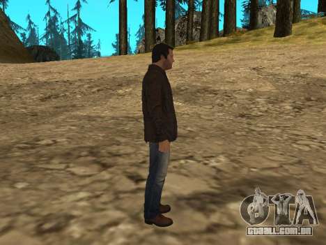 Michael de GTA 5, com um terno novo para GTA San Andreas