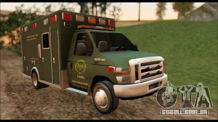 Ford E450 Ambulance SANG Tactical Rescue para GTA San Andreas