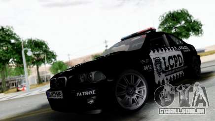BMW M3 E46 Police para GTA San Andreas