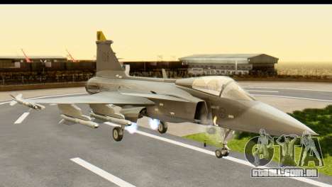 Saab Gripen NG para GTA San Andreas