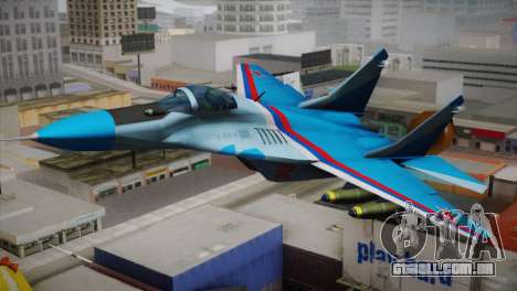 MIG-29 Russian Falcon para GTA San Andreas