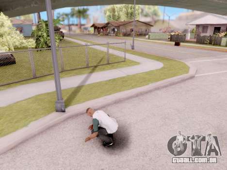 Real animações de GTA 5 para GTA San Andreas