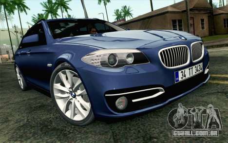 BMW 530d F11 Facelift HQLM para GTA San Andreas