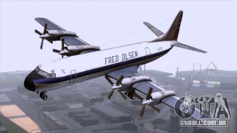 L-188 Electra Fled Olsen para GTA San Andreas