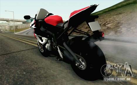 BMW S1000RR HP4 v2 Red para GTA San Andreas