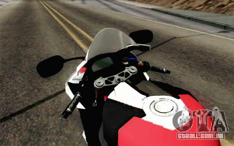 BMW S1000RR HP4 v2 Red para GTA San Andreas