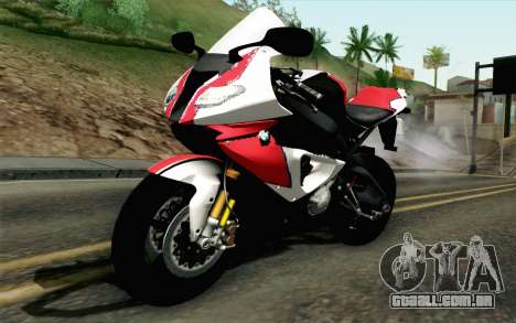 BMW S1000RR HP4 v2 Red para GTA San Andreas