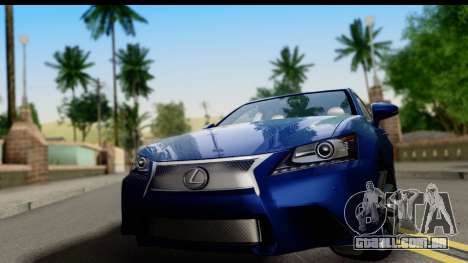 Lexus GS350 para GTA San Andreas
