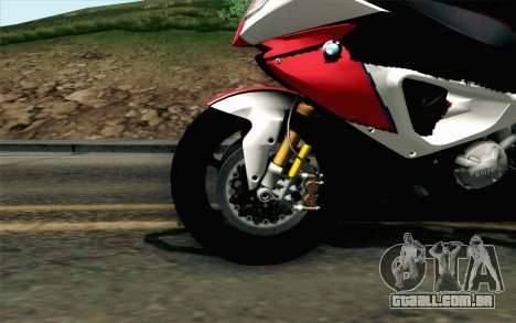 BMW S1000RR HP4 v2 Red para GTA San Andreas