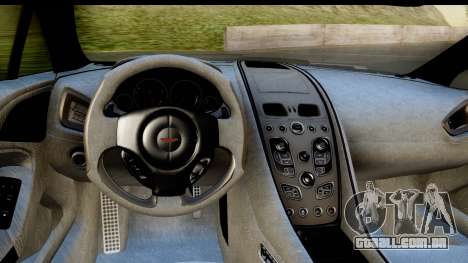 Aston Martin Vanquish 2013 Road version para GTA San Andreas