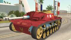 StuG III Ausf. G Girls and Panzer Color Camo para GTA San Andreas