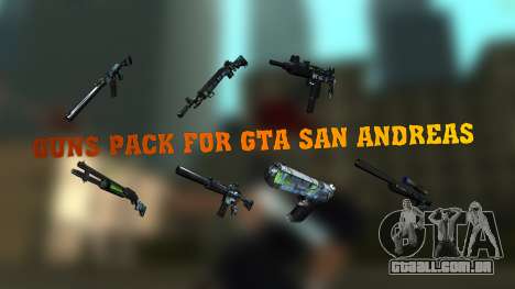 Guns Pack para GTA San Andreas