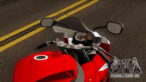 Suzuki GSX-R 2015 Red & White para GTA San Andreas