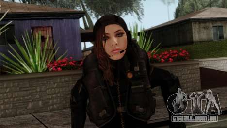 Jessica Sherawat from Resident Evil Revelations para GTA San Andreas