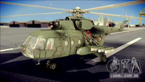 Mil Mi-8 Polish Air Force Afganistan para GTA San Andreas