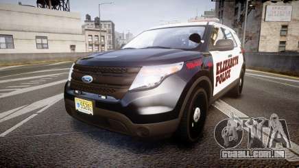 Ford Explorer 2011 Elizabeth Police [ELS] para GTA 4