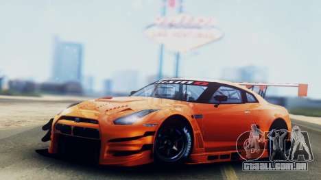 Nissan GT-R (R35) GT3 2012 PJ5 para GTA San Andreas