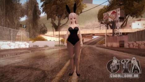 Sonico Bunnygirl para GTA San Andreas