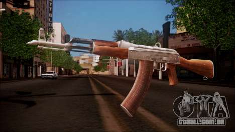 AK-47 v8 from Battlefield Hardline para GTA San Andreas