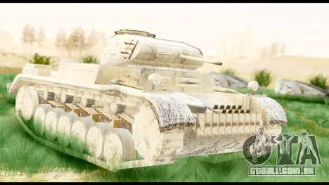 Panzerkampwagen II Desert para GTA San Andreas