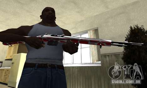 Snake Rifle para GTA San Andreas