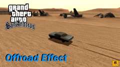Offroad Effect para GTA San Andreas