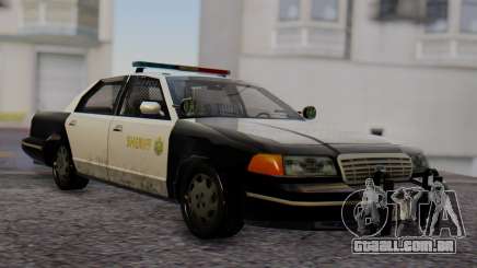 Ford Crown Victoria Sheriff para GTA San Andreas