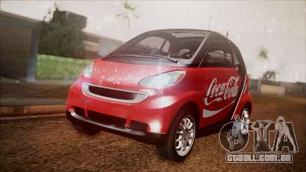 Smart ForTwo Coca-Cola Worker para GTA San Andreas
