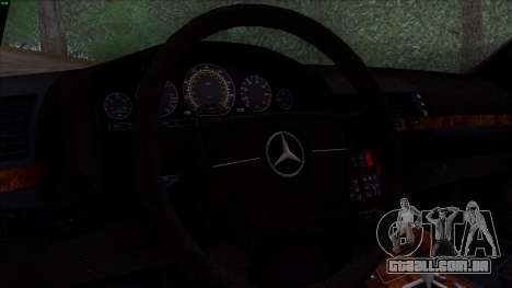 Mercedes-Benz S600 W140 para GTA San Andreas