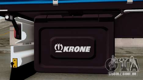 Trailer Krone Profiliner v1 para GTA San Andreas