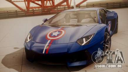 Lamborghini Aventador LP 700-4 Captain America para GTA San Andreas