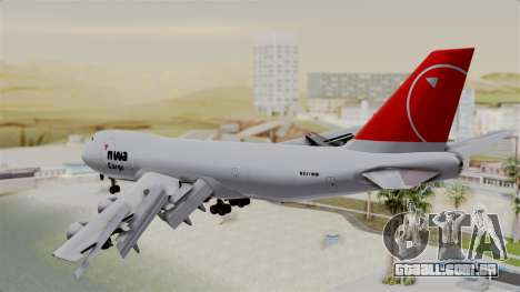 Boeing 747 Northwest Cargo para GTA San Andreas