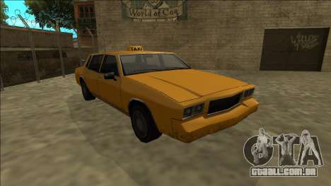 Tahoma Taxi para GTA San Andreas