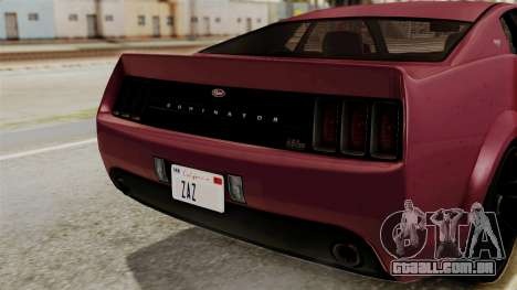 GTA 5 Vapid Dominator IVF para GTA San Andreas