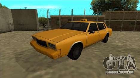 Tahoma Taxi para GTA San Andreas