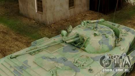 CoD 4 MW 2 BMP-2 Woodland para GTA San Andreas