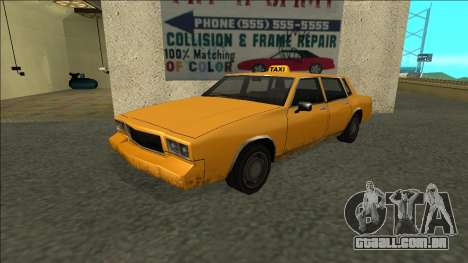 Tahoma Taxi para GTA San Andreas