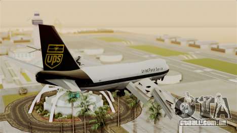 Boeing 747-100 UPS Old para GTA San Andreas