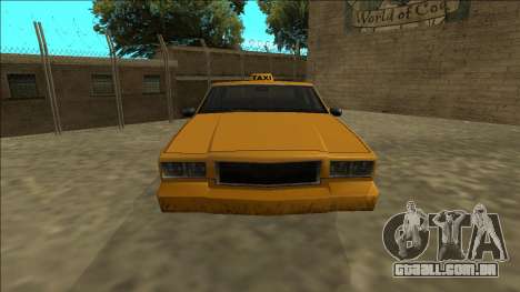 Tahoma Taxi para GTA San Andreas