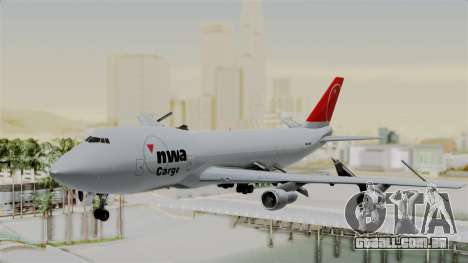 Boeing 747 Northwest Cargo para GTA San Andreas