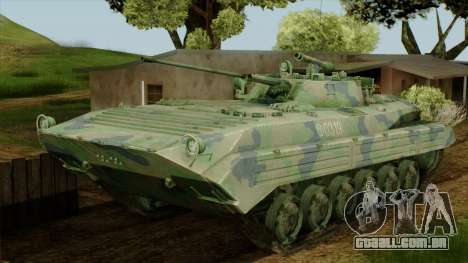 CoD 4 MW 2 BMP-2 Woodland para GTA San Andreas