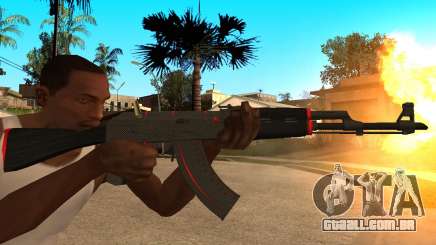 AK-47 Linha Vermelha do CS:GO para GTA San Andreas