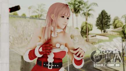 Dead Or Alive 5 LR - Honoka Christmas para GTA San Andreas