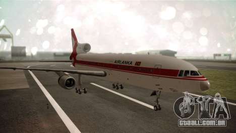 Lockheed L-1011 Air Lanka para GTA San Andreas