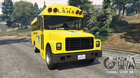 Clássico ônibus escolar